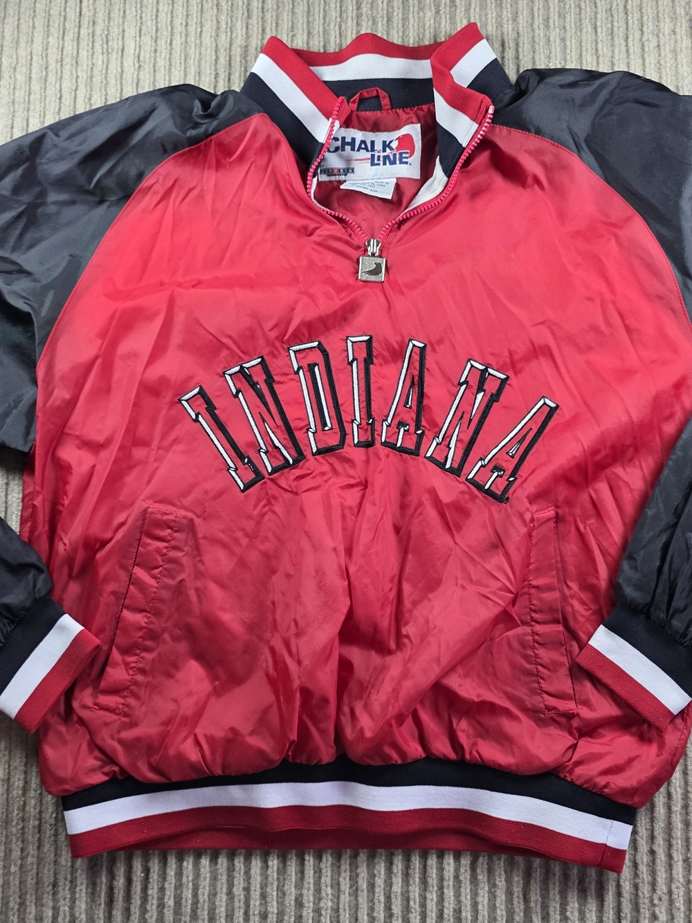 Chalk Line Indiana Red & Black Windbreaker Jacket